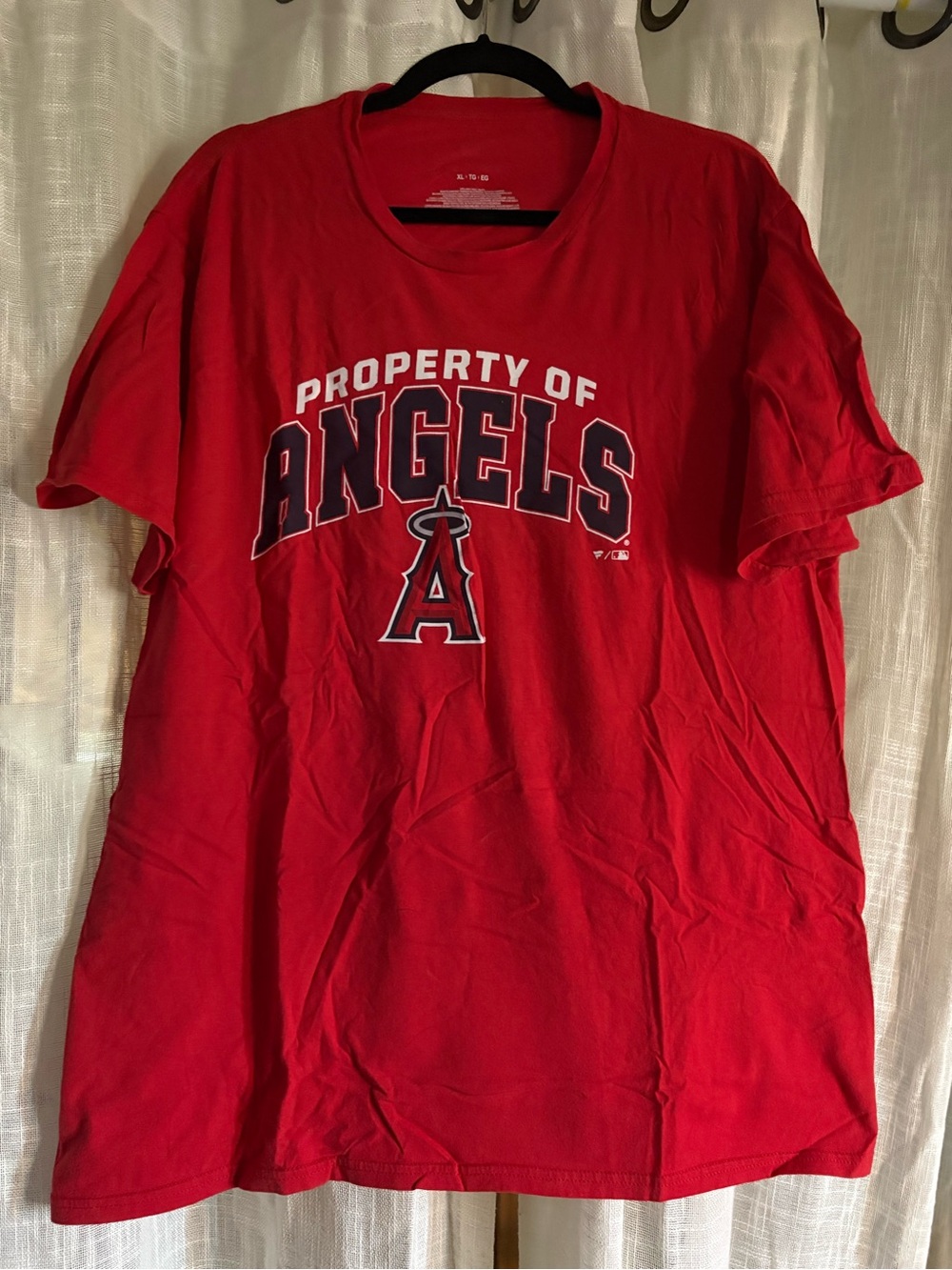 Property of Angels Red Men’s XL Graphic Tee